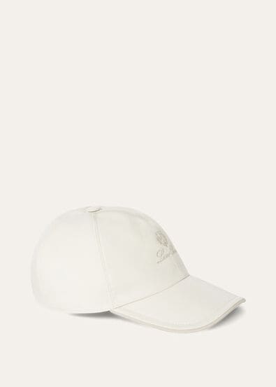 Loro Piana Casquette Baseball Blanc