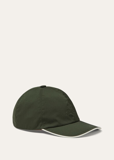 Loro Piana Casquette Baseball Vert Foret