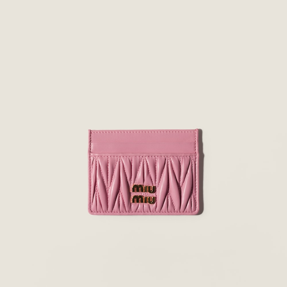 Miu Miu Porte-Cartes Rose
