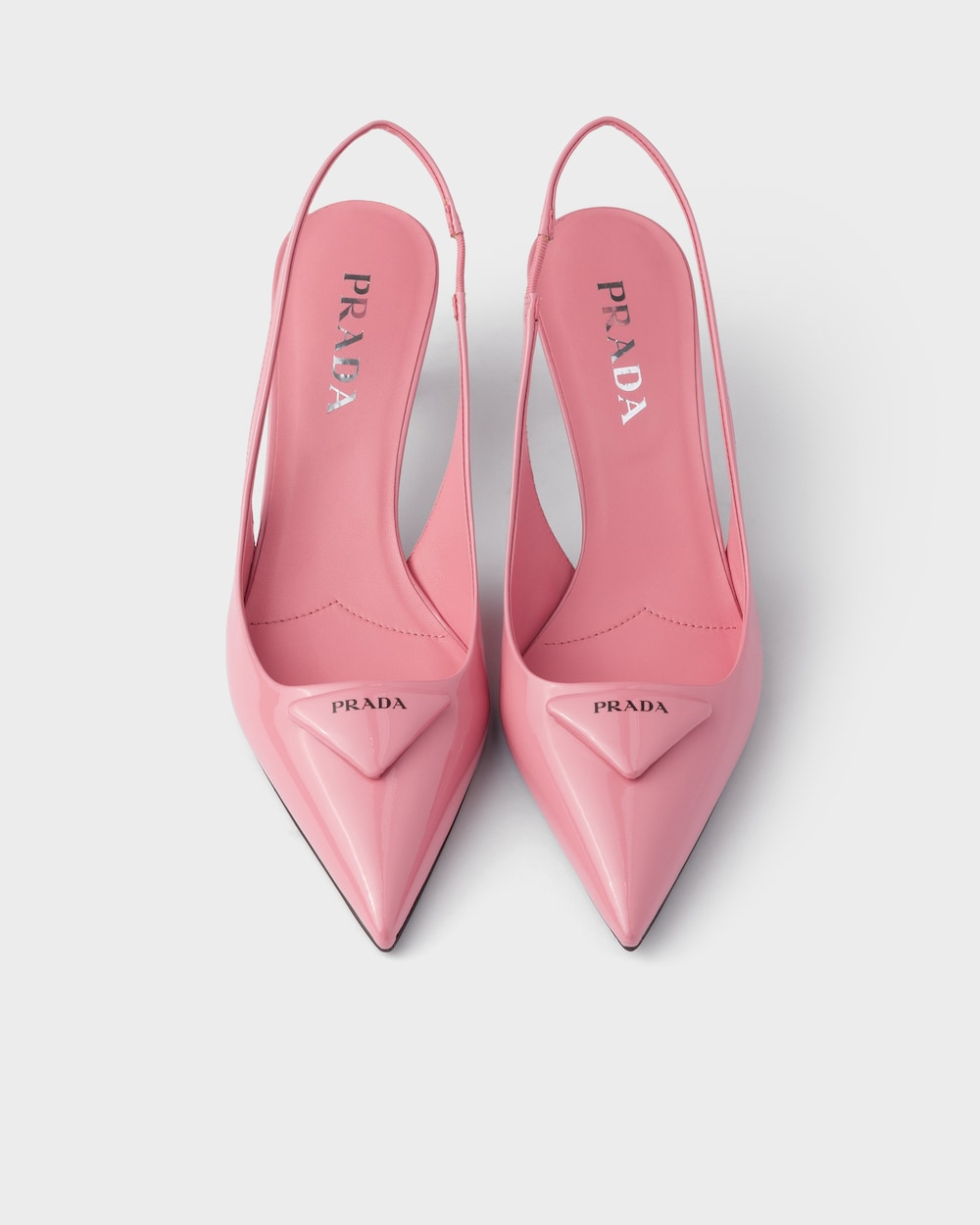 Prada Escarpins Slingback Rose